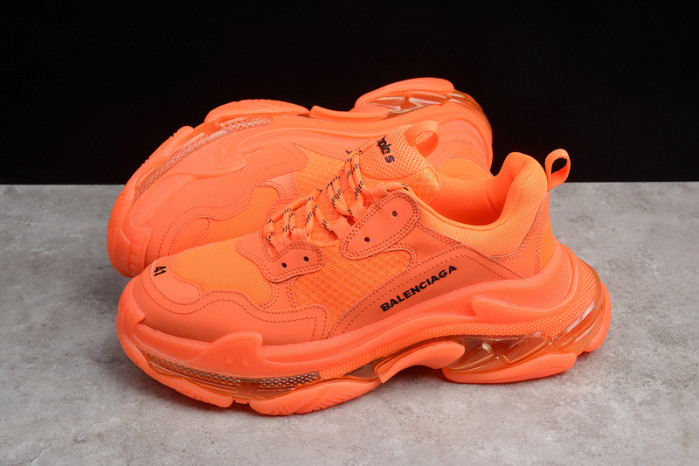 blcg sneaker triple.s.gomma orange