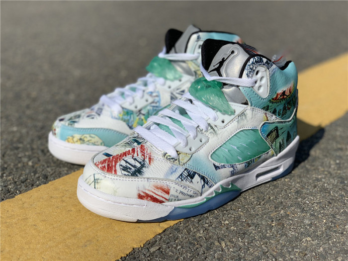 air jordan 5 retro wings (gs)  av3663-900