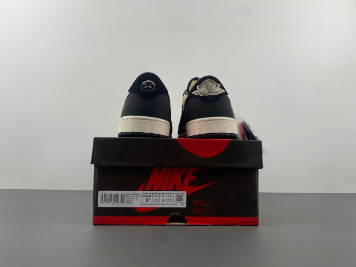 travis scott x air jordan 1 low og pale vanilla dm7866-201