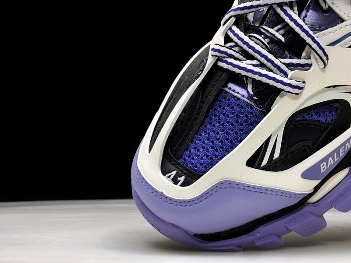 blcg sneaker tess.s.gomma white-black-purple 542023 w1gb1 8322