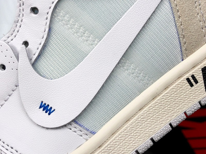 air jordan 1 retro high ofw white  aq0818-100