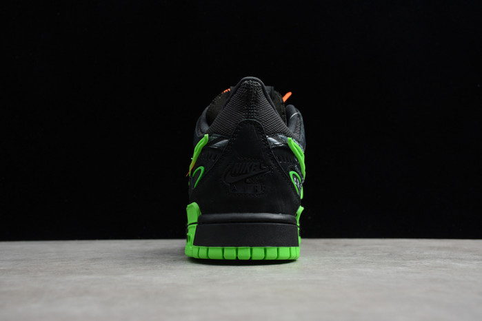 ofw nike air rubber dunk “”green strike“ cu6015-001