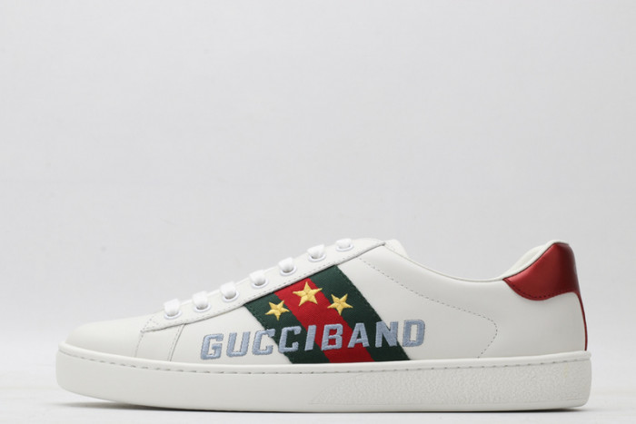 G*u*i ace embroidered low-top sneaker 603693 0fi10 9069