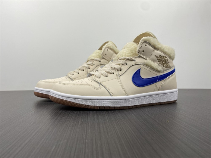 air jordan 1 mid gs "fleece" do2207-264