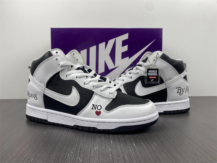 nike sb dunk high S*p*e by any means black dn3741-002