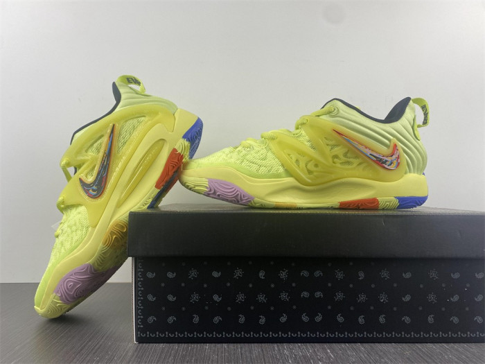 nike kd 15 xv ep "aimbot" volt black multi color dm1053-700