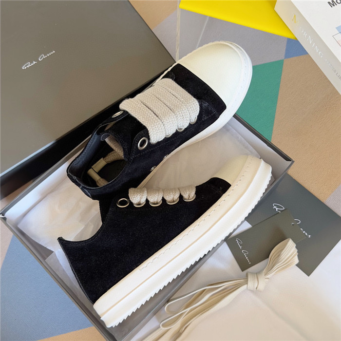 rick 0wens sneakers（made of cloth）