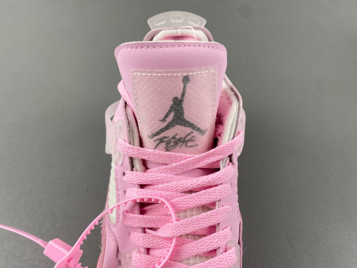 jordan 4 retro x ow pink
