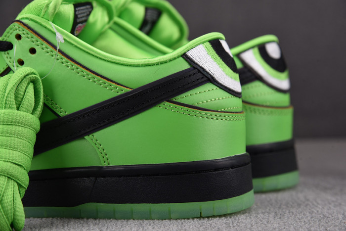nike sb dunk low the powerpuff girls buttercup  fz8319-300
