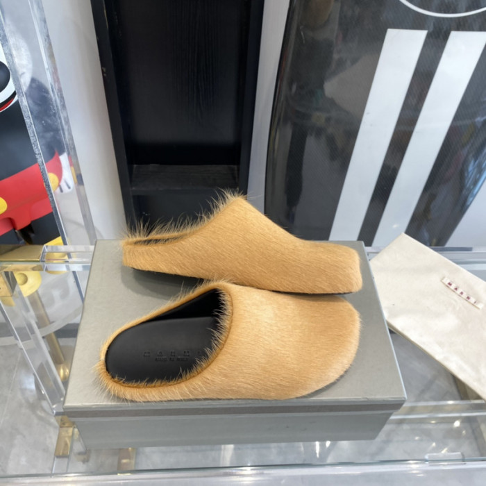 marni fussbett sabot loafers