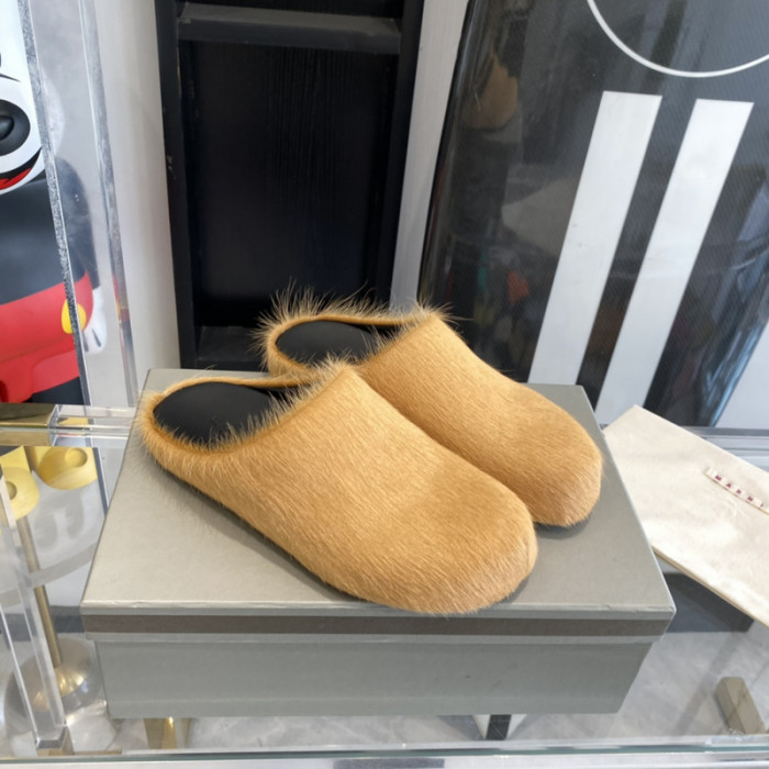 marni fussbett sabot loafers