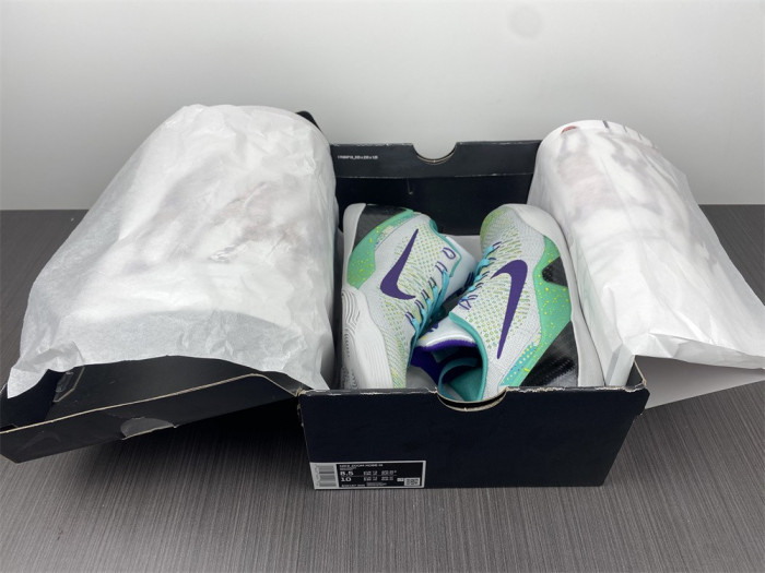 nike kobe 9 elite low grey green 630487-005