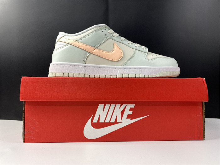 nike dunk low barely green (w) - dd1503-104