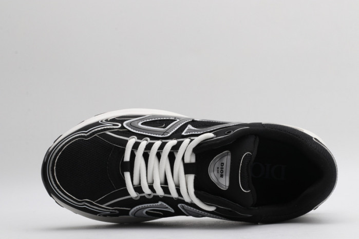 b30 sneaker black mesh