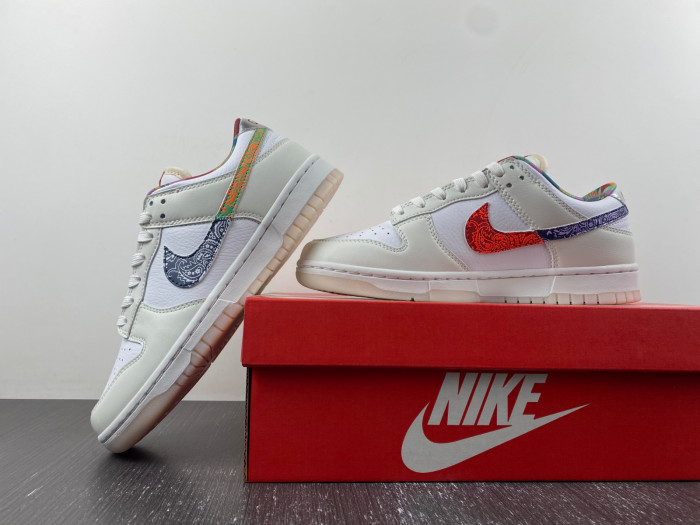 nike dunk low gs "multi-color paisley" fn8913-141