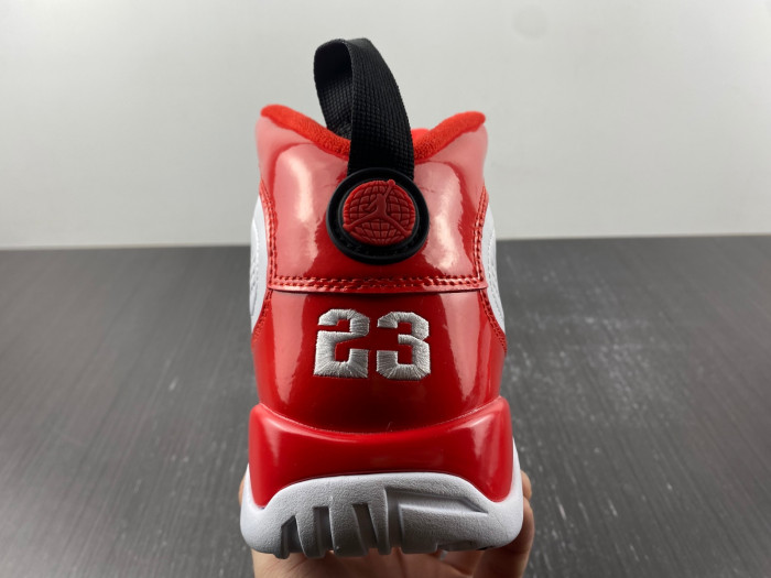 jordan 9 retro white gym red - 302370-160